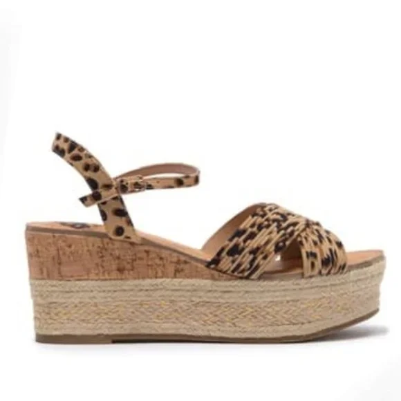 FERGALICIOUS WOMEN’S ESPADRILLE WEDGE SANDALS - Picture 5 of 12